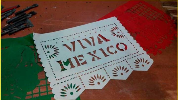 ¿Cómo crear tus adornos PATRIOS para este 15 de SEPTIEMBRE con papel picado?