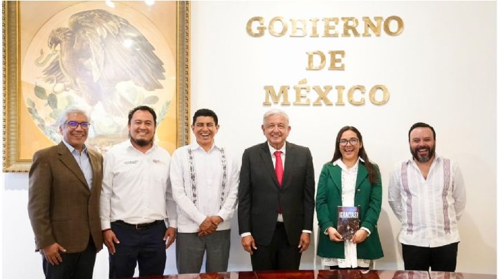 Salomón Jara se reúne con AMLO en Palacio Nacional ¿De qué hablaron?