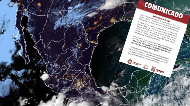 Suspenden clases en Huatulco por tormenta tropical John