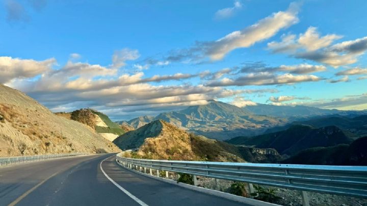 ¡Es bellísima!: Así se ve la autopista Mitla-Tehuantepec a días de su inauguración