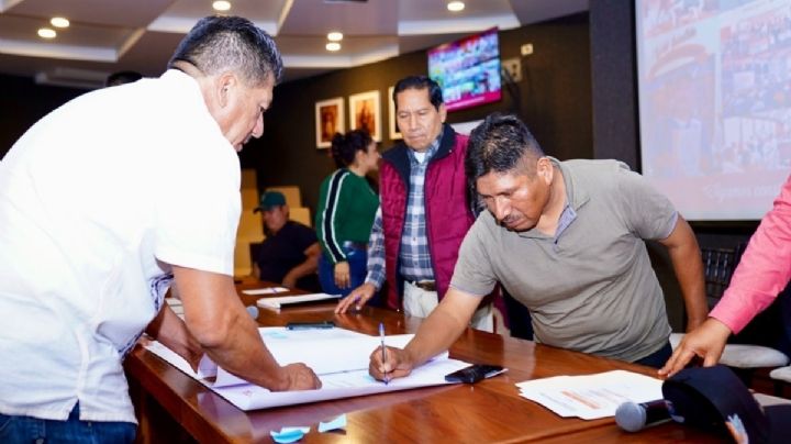 Solucionan conflicto agrario en OAXACA provocado por el cambio del cauce de un río