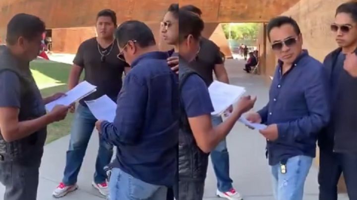 VIDEO | Así detuvieron al presidente de Huautla de Jiménez, David García en el CCCO
