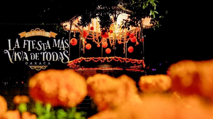 Día de Muertos en OAXACA; así adornan hoy miles de flores de cempasúchil las calles del Centro Histórico