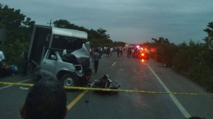 Exceso de velocidad deja 2 funcionarios municipales sin vida en el Istmo de Tehuantepec