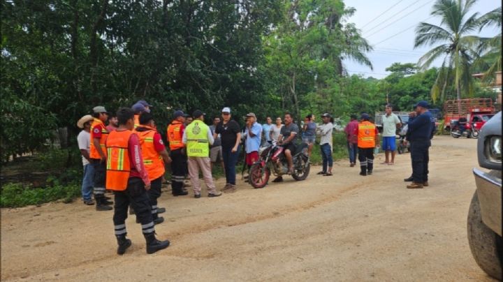 Lamenta gobernador de OAXACA muerte del pequeño Iker por las fuertes lluvias en la Costa Chica