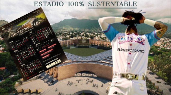 Guerreros de OAXACA estrena el estadio Yu'Va en 2026; ¿En qué fecha recibe a los campeones Diablos Rojos del México?