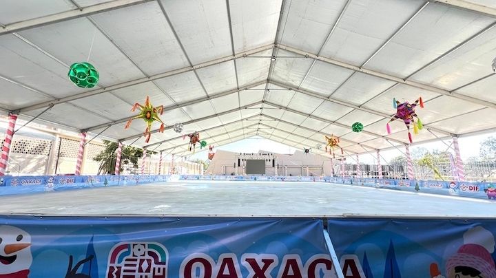 Pista de hielo en OAXACA 2025: horarios, ubicación y dónde recoger GRATIS las entradas