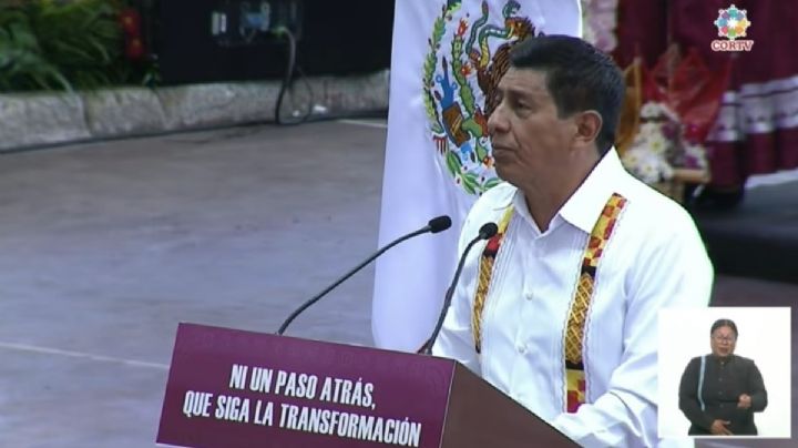 SIGUE EN VIVO el tercer informe de gobierno de Salomón Jara en OAXACA