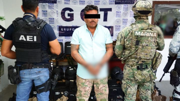 Detienen a 'El Cali', presunto integrante de 'Los Cromos' y generador de violencia, en Juchitán, Oaxaca