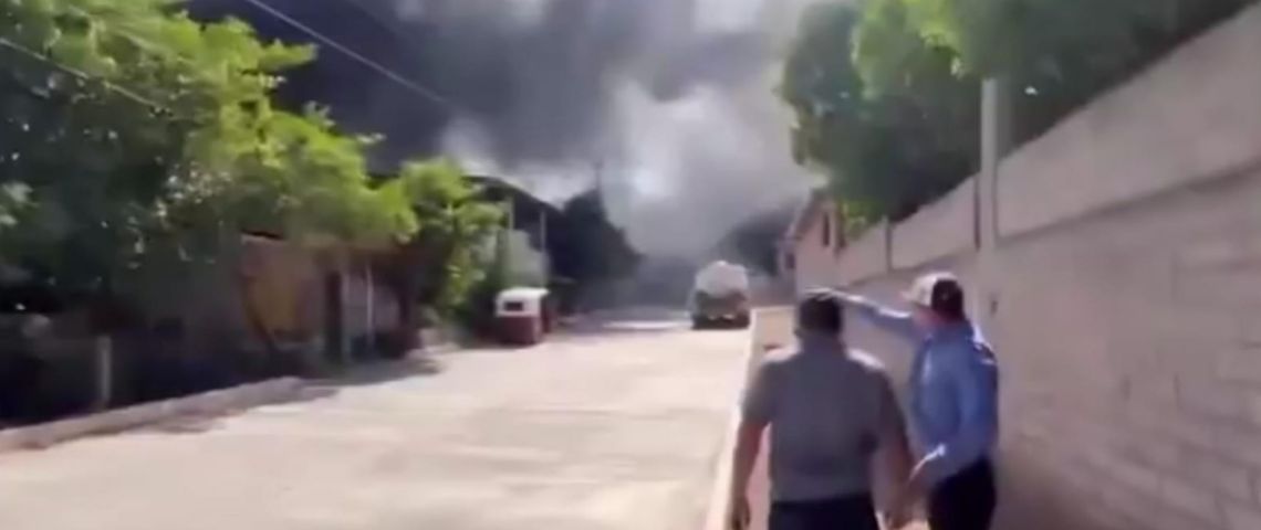 Explota polvorín en Jalapa del Márquez hoy 25 de diciembre de 2025 en el Istmo de Tehuantepec