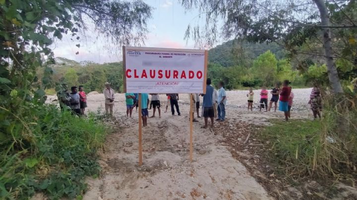 Profepa clausura obras por afectar ecosistemas de alta importancia ambiental en Oaxaca