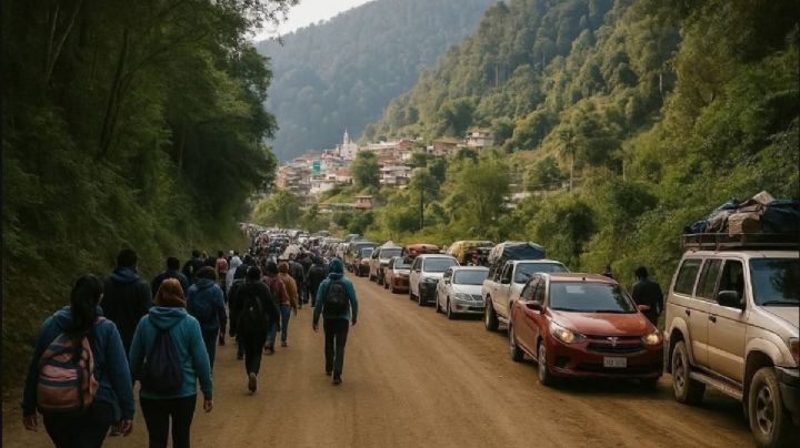 Bloqueos y peregrinaciones en OAXACA, HOY lunes 8 de diciembre de 2025