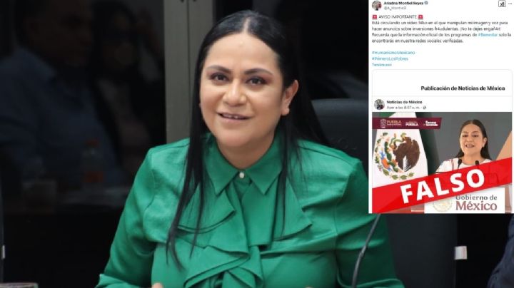 Ariadna Montiel alerta por supuesto nuevo beneficio de las Pensiones Bienestar en OAXACA; ¡es falso!