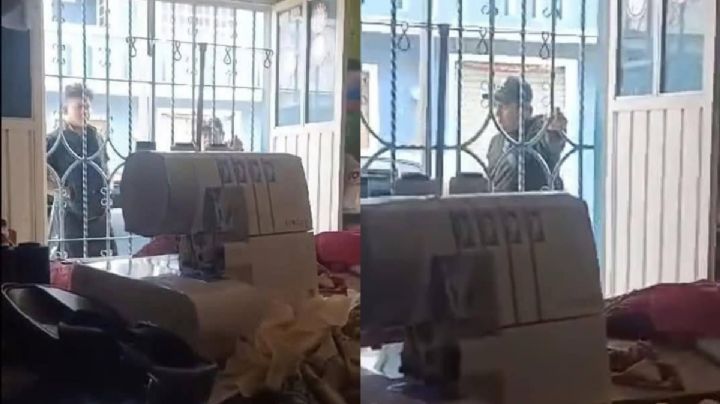 VIDEO | Difunden ataque contra negocio de costura por "gota a gota" en Mexicapam, OAXACA