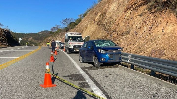 ¿Qué pasó hoy en la Autopista Mitla-Tehuantepec? Fuerte accidente deja una persona sin vida