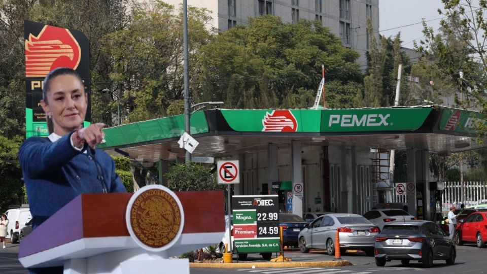 La presidenta de México anunció durante su mañanera del pueblo la voluntad para fijar el litro de gasolina en todo el país