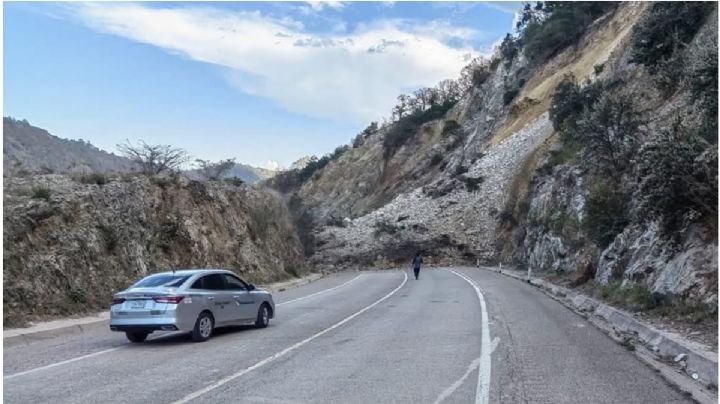 VIDEO | Deslave bloquea acceso a autopista Cuacnopalan-OAXACA en Nochixtlán