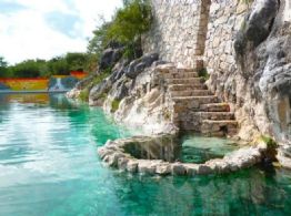 Balnearios de aguas termales y medicinales con las 3B cerca de OAXACA