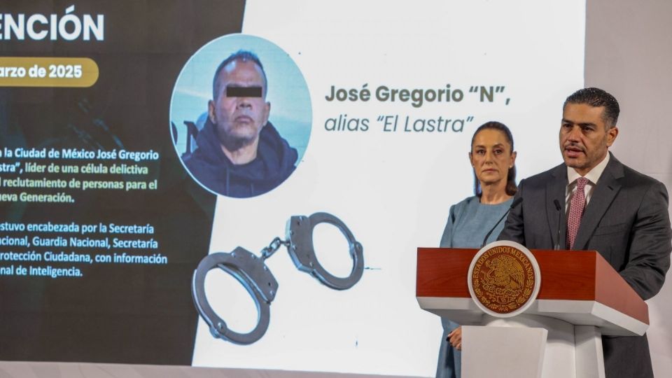 El titular de la Secretaría de Seguridad Federal informó los pormenores del reclutamiento forzado del CJNG