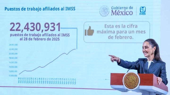 ¡Vamos bien en empleo! Reporta el IMSS cifra histórica de crecimiento en México
