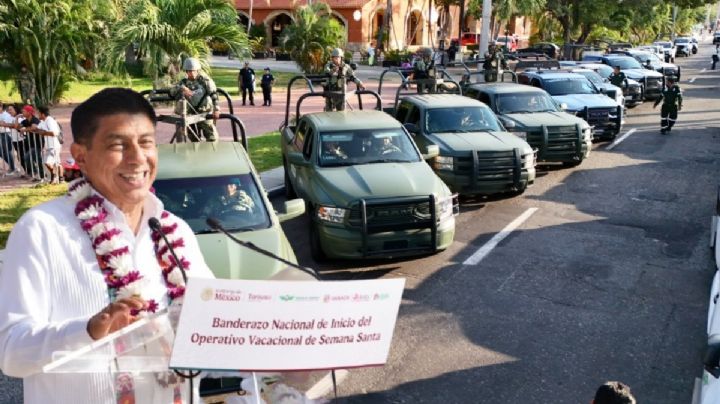 Semana Santa 2025: arranca operativo de seguridad nacional desde OAXACA