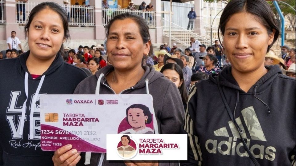 La Tarjeta Margarita Maza de Oaxaca entrega apoyos económicos exclusivos para las mujeres oaxaqueñas.
