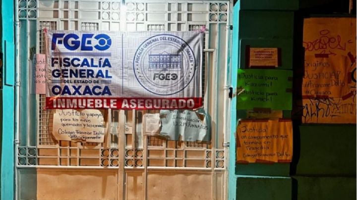 Colegio Francoise Dolto es asegurado por la Fiscalía de OAXACA