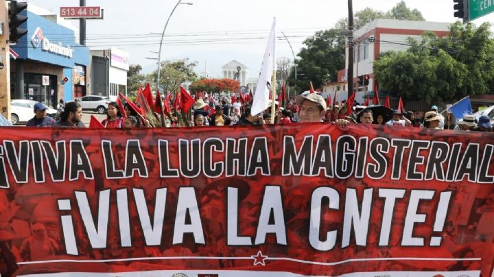 CNTE prepara su primera marcha en OAXACA después del paro indefinido ¿Qué día y hora?