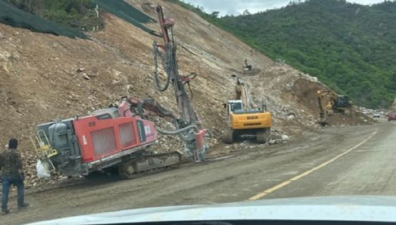 Lluvias ocasionan cierres en la autopista OAXACA-Puerto Escondido este jueves 12 de junio de 2025