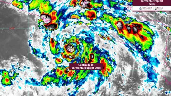 Tormenta Tropical Erick sube velocidad de desplazamiento en trayectoria a OAXACA; ¿cuándo y a qué hora toca tierra?