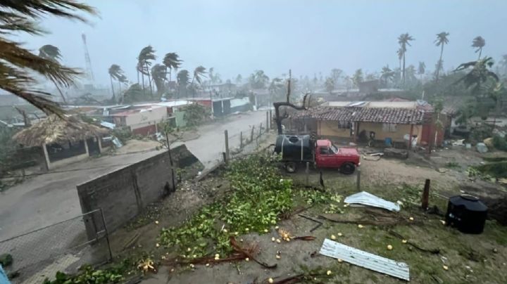 Confirma secretario de Gobierno de Oaxaca un muerto tras paso de Erick