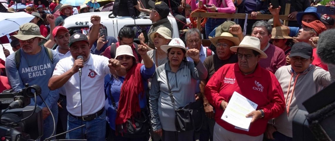 URGENTE: Maestros de la Sección 22 de la CNTE anuncian marcha y bloqueos en OAXACA para esta FECHA