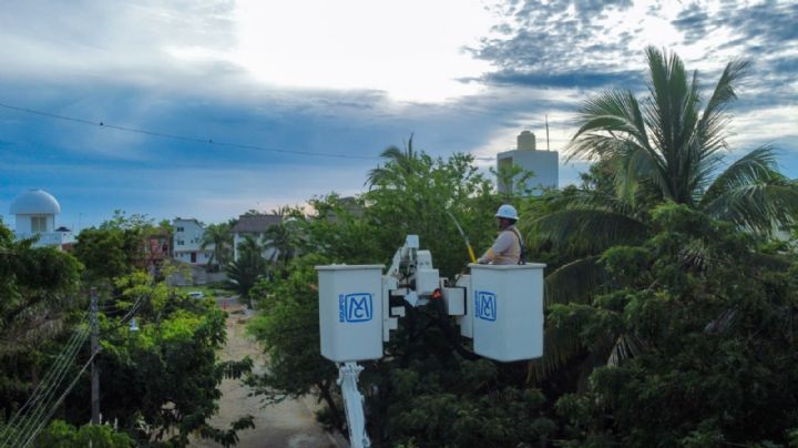 CFE restablece el servicio de luz a 91.7% de los usuarios afectados por el huracán Erick