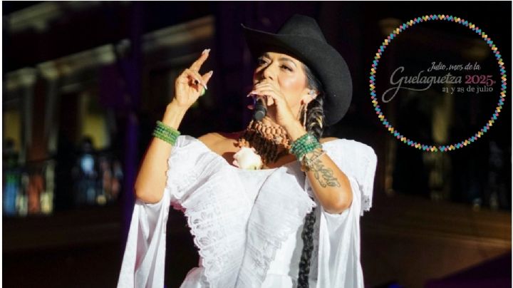 Lila Downs conquista el corazón de más de 15 mil almas en el Zócalo de OAXACA en la Guelaguetza 2025