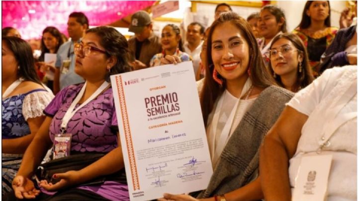 Premio Semillas 2025 reconoce el talento artesanal juvenil de OAXACA