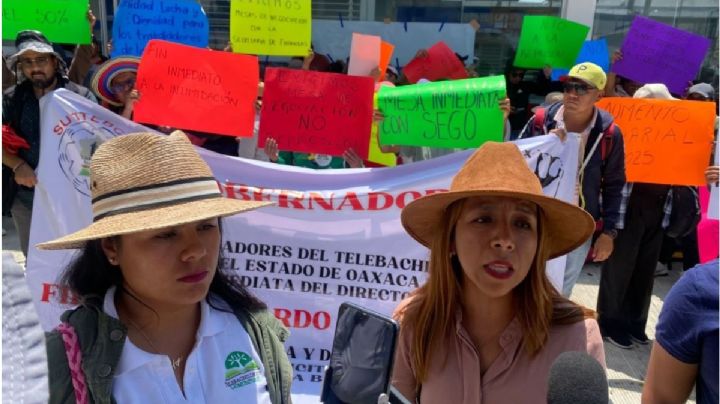 Sindicalistas de Telebachillerato amenazan con huelga en OAXACA.  ¿En qué fecha está programada?