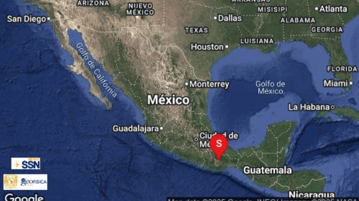 Sismo de magnitud 5.9 sacude Oaxaca este sábado 2 de agosto