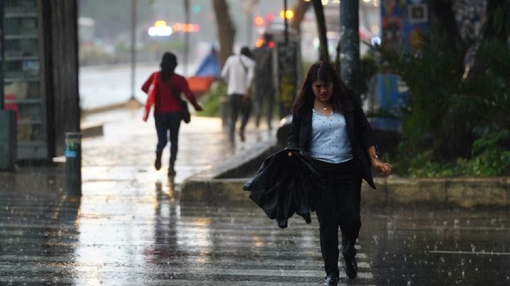 Fuertes aguaceros y caída de granizo en estas regiones de OAXACA.  ¿A qué hora comenzará a llover?