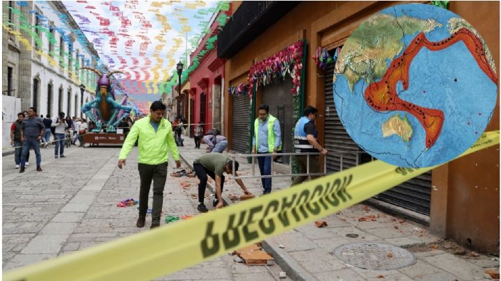 ¿Qué es el Cinturón de Fuego del Pacífico y qué relación tiene con los sismos en OAXACA?