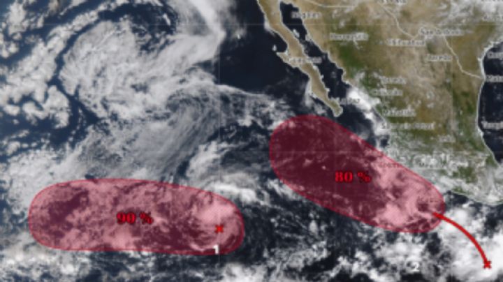 ¿Viene otro huracán? Vigilan zona de baja presión con potencial ciclónico al sur de OAXACA
