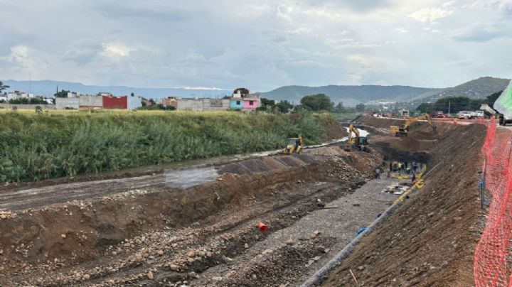 Plan Hídrico avanza en Oaxaca: Así van las obras en las márgenes del Río Atoyac