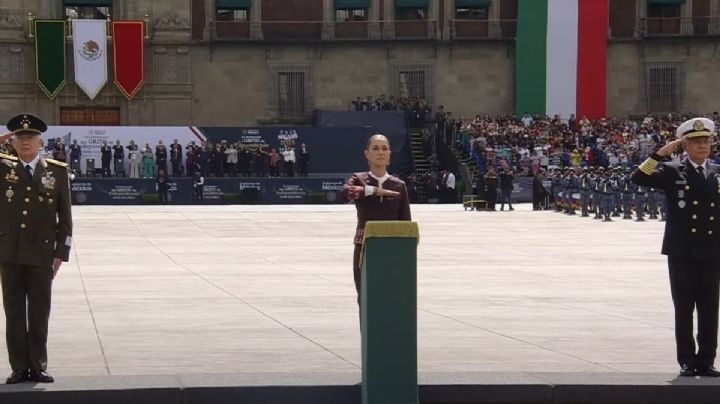 SIGUE EN VIVO el desfile militar del 16 de septiembre, encabezado por la presidenta Sheinbaum