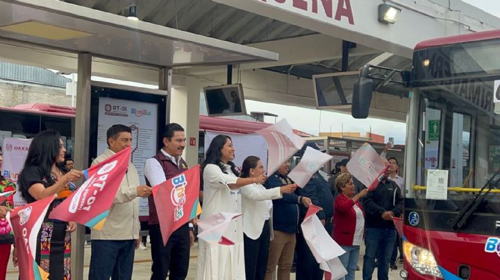 Entra en operación ruta troncal del BinniBus Viguera Oaxaca - Xoxocotlán; beneficiará a más de 60 mil usuarios