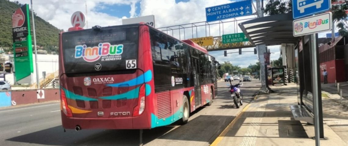 Horarios del Binnibus en OAXACA 24 y 25 de diciembre de 2025 por Nochebuena y Navidad