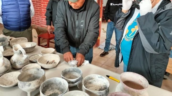 INAH confirma hallazgo arqueológico de objetos ancestrales en OAXACA que reafirman la grandeza patrimonial de la cultura mixteca