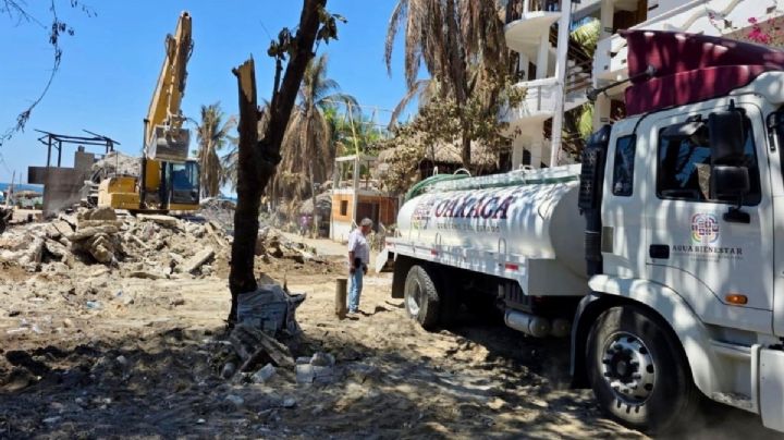 Así será el plan de rescate para las víctimas por el voraz incendio en playas de Zicatela en Puerto Escondido