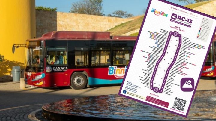 BinniBus ruta RC-13 Yucu Tay (Cerro Sagrado) te hace el camino más fácil y rápido al ISSSTE y al CRIT de OAXACA