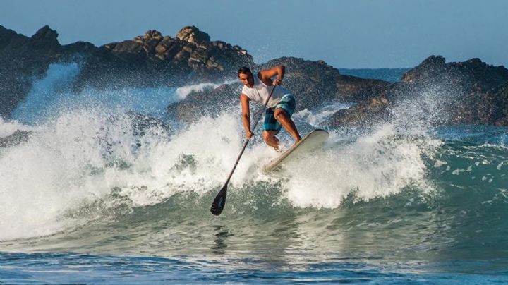 ¡Orgullo de la costa! Puerto Escondido es declarado como la 14a. Reserva Mundial del Suf gracias a su 'Oleoducto Mexicano'