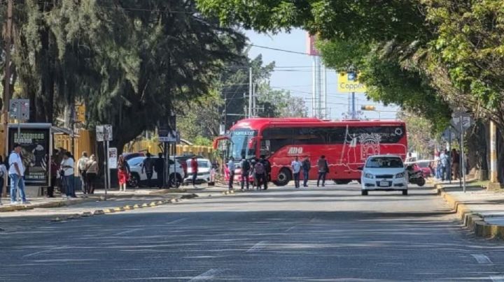 Sección 22 de la CNTE arrecia bloqueos en la avenida Héroes de Chapultepec de OAXACA