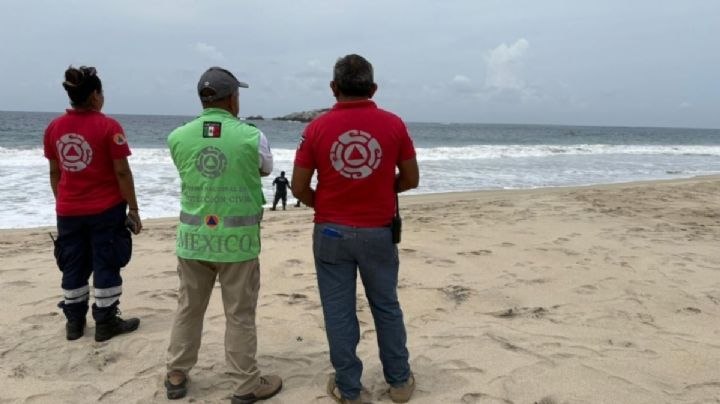 Muere turista estadounidense en Playa Zicatela; quedó atrapado en oleaje provocado por Mar de Fondo